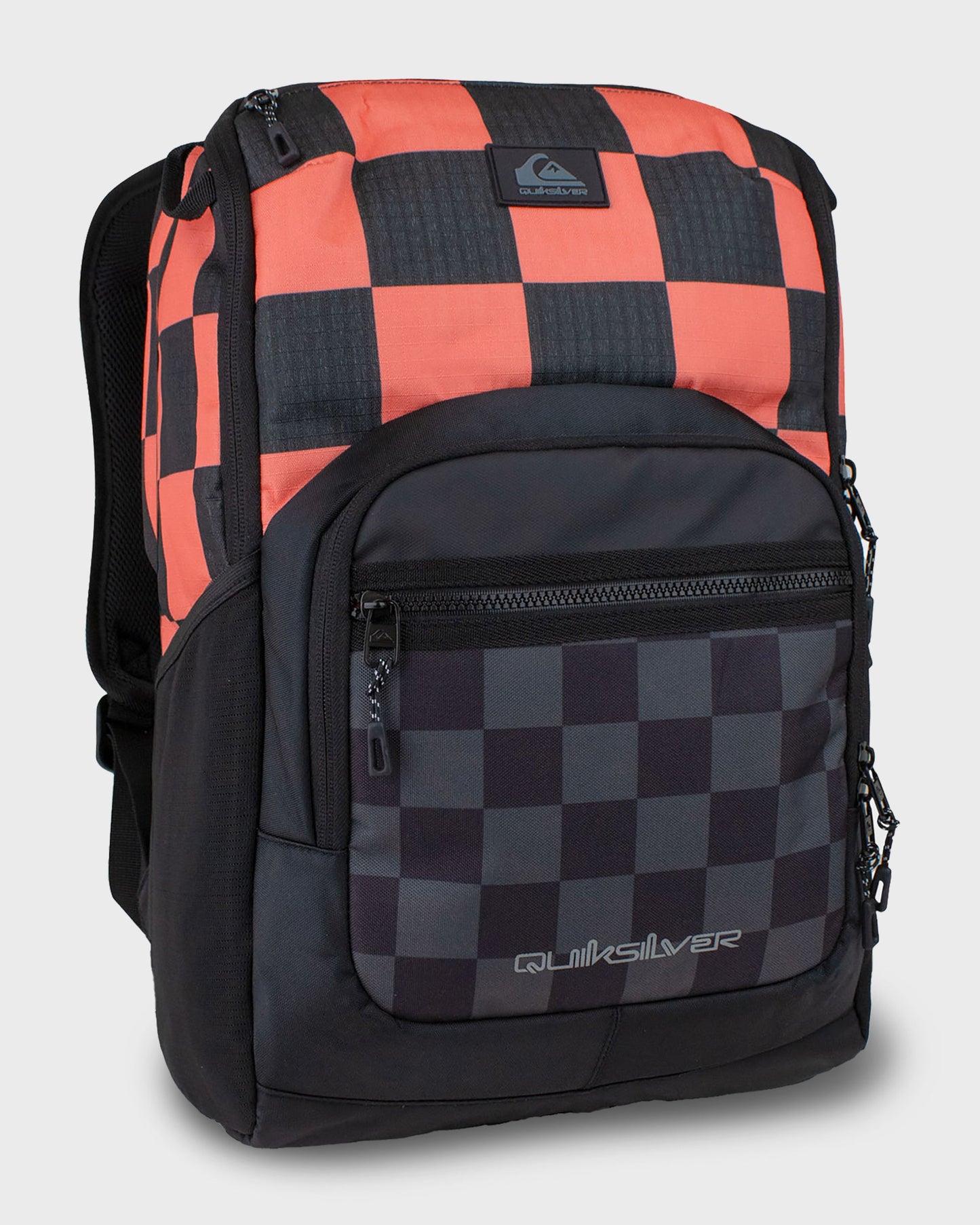 Quick Silver School-E Chill Backpack - Black/Coral