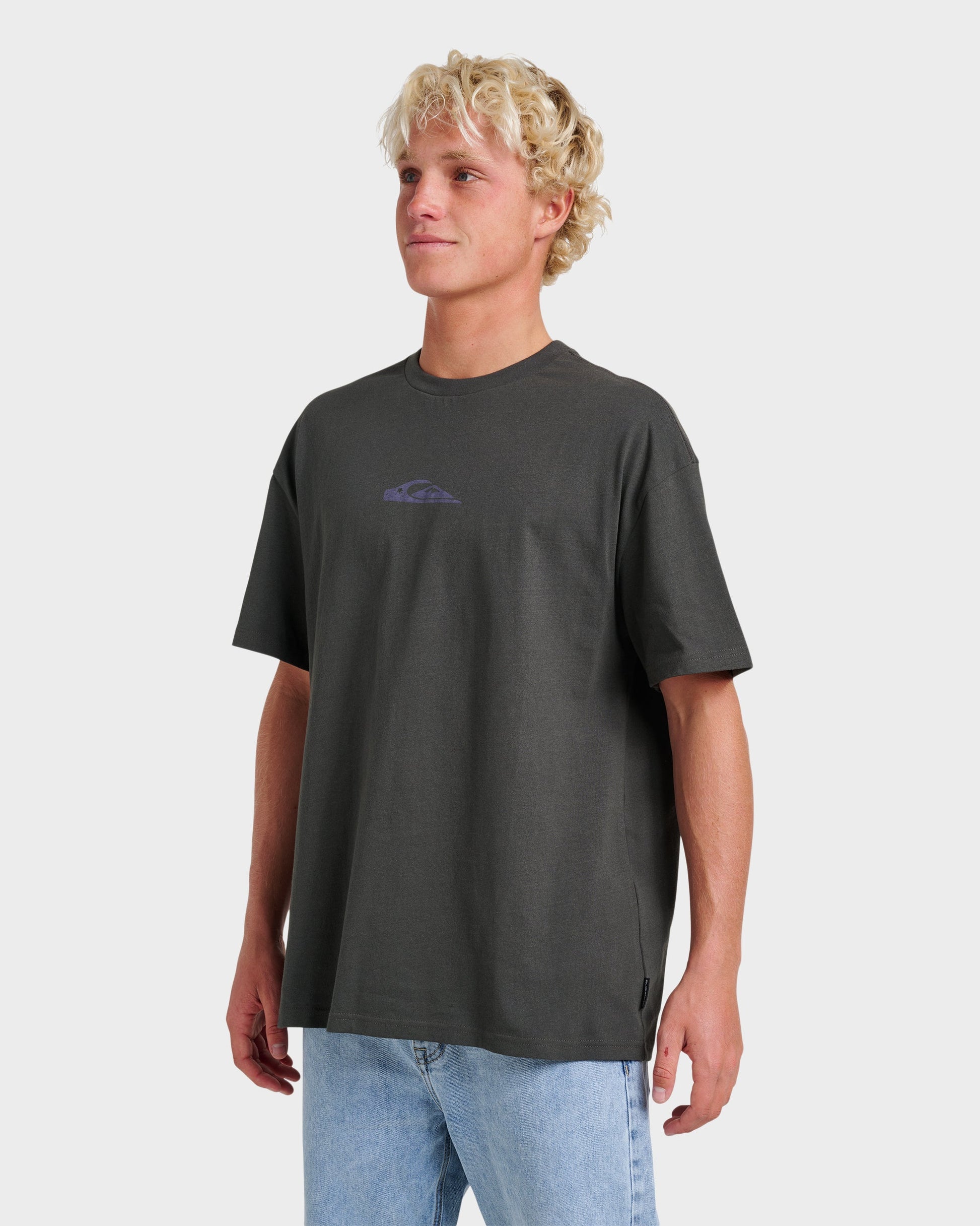 Quick Silver Jungle Cat Heavy Weight T-shirt - Phantom