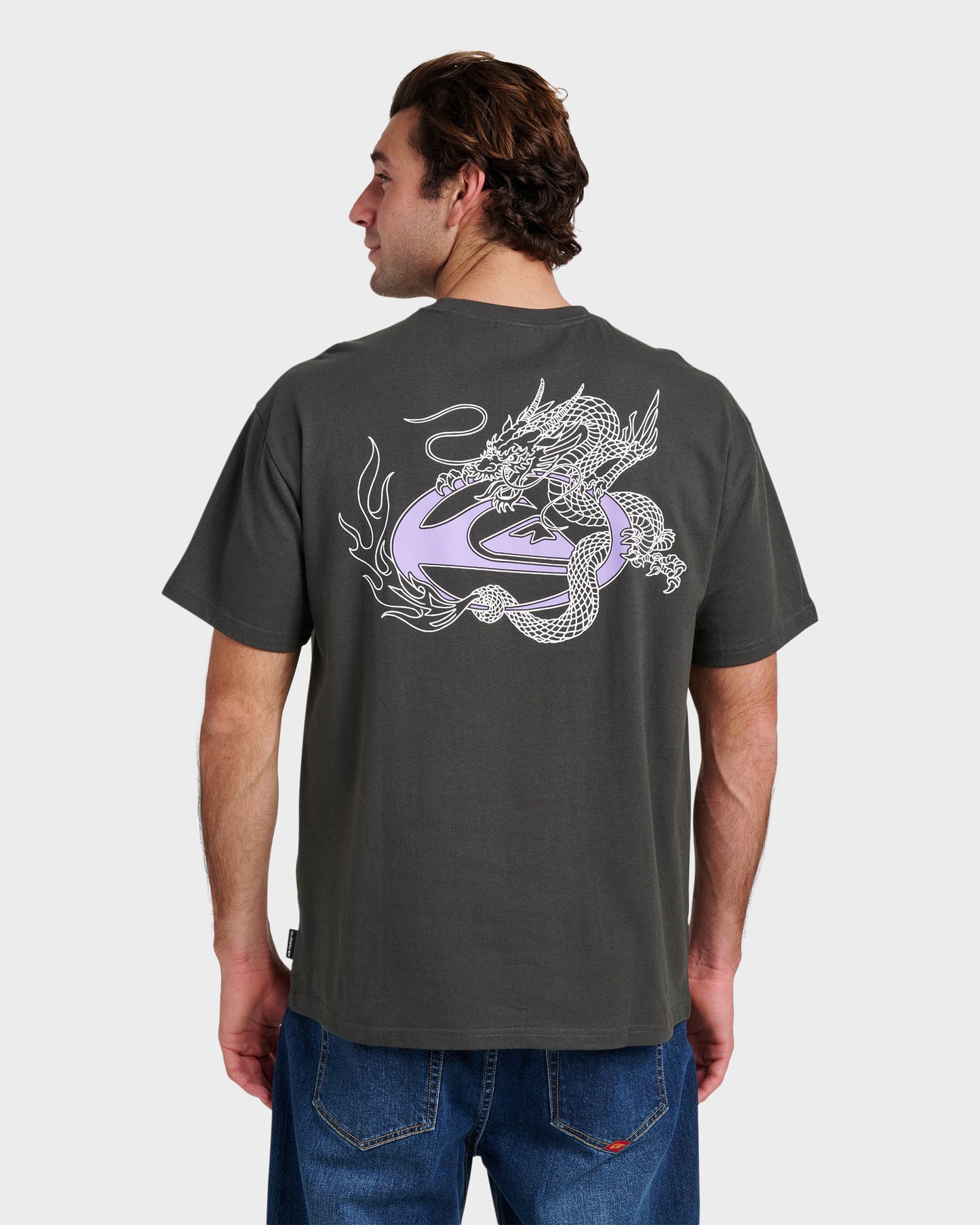 Quick Silver Dragon Master Heavy Weight T-shirt - Phantom