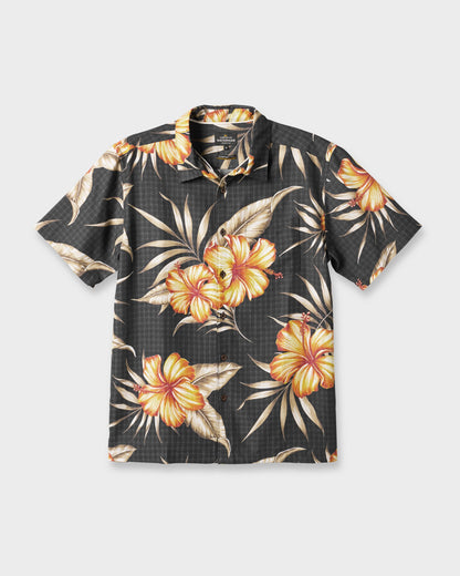 Quick Silver Waterman Tropical Dream Shirt - Black