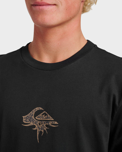 Quick Silver Three Piece Long Sleeve T-shirt - Black