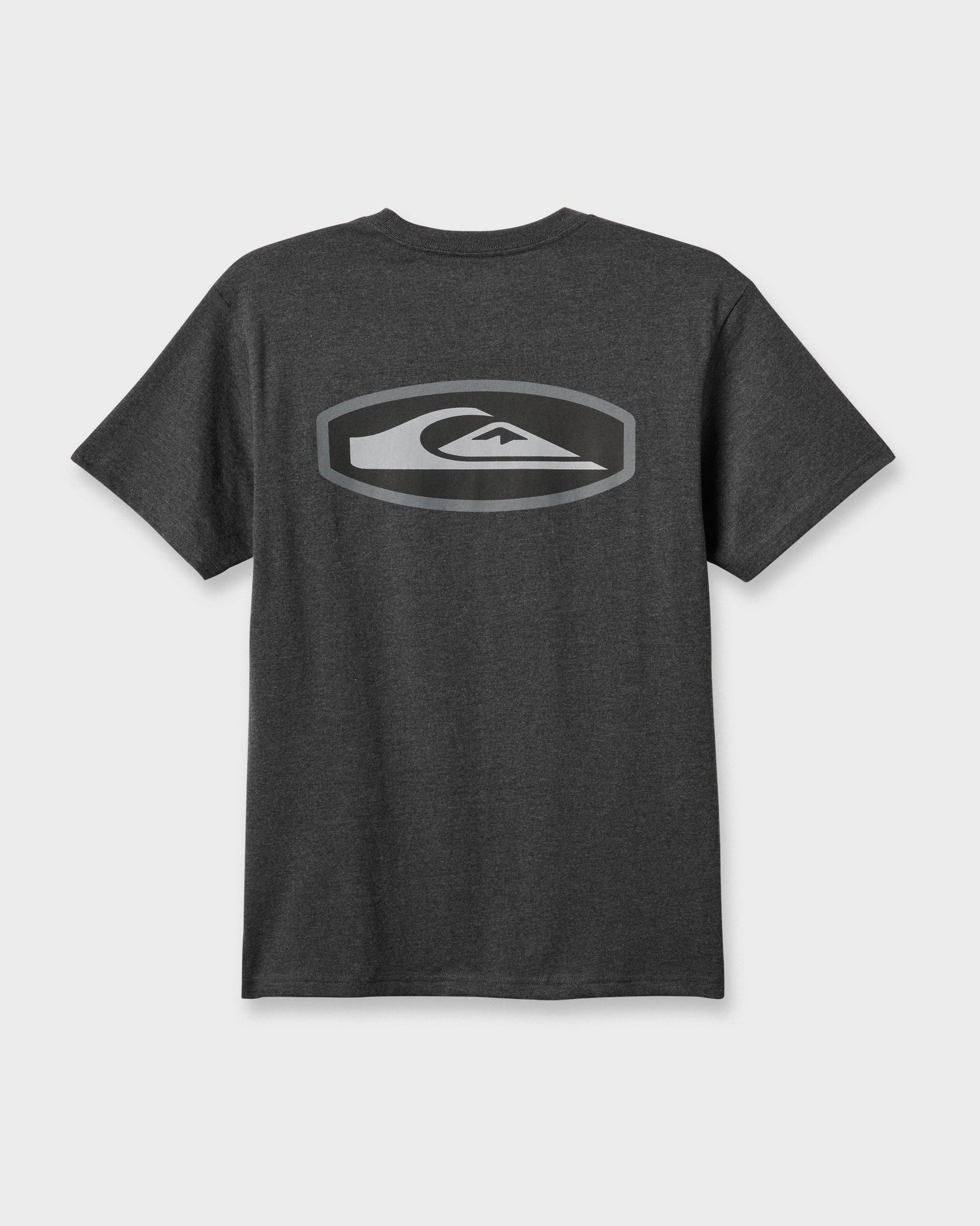 Quick Silver Stadium Emblem Classic T-shirt - Charcoal Heather