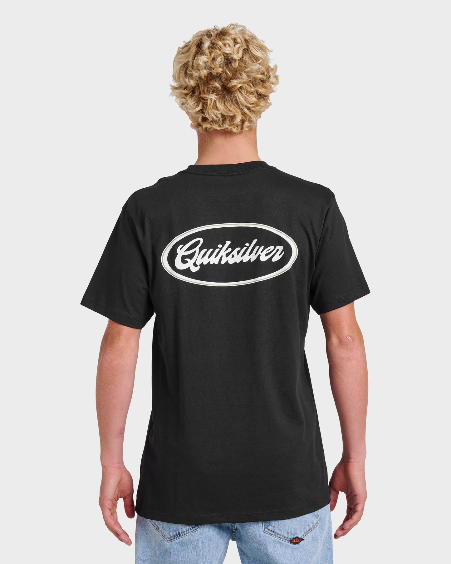 Quick Silver Mechanics Script Classic T-shirt - Black