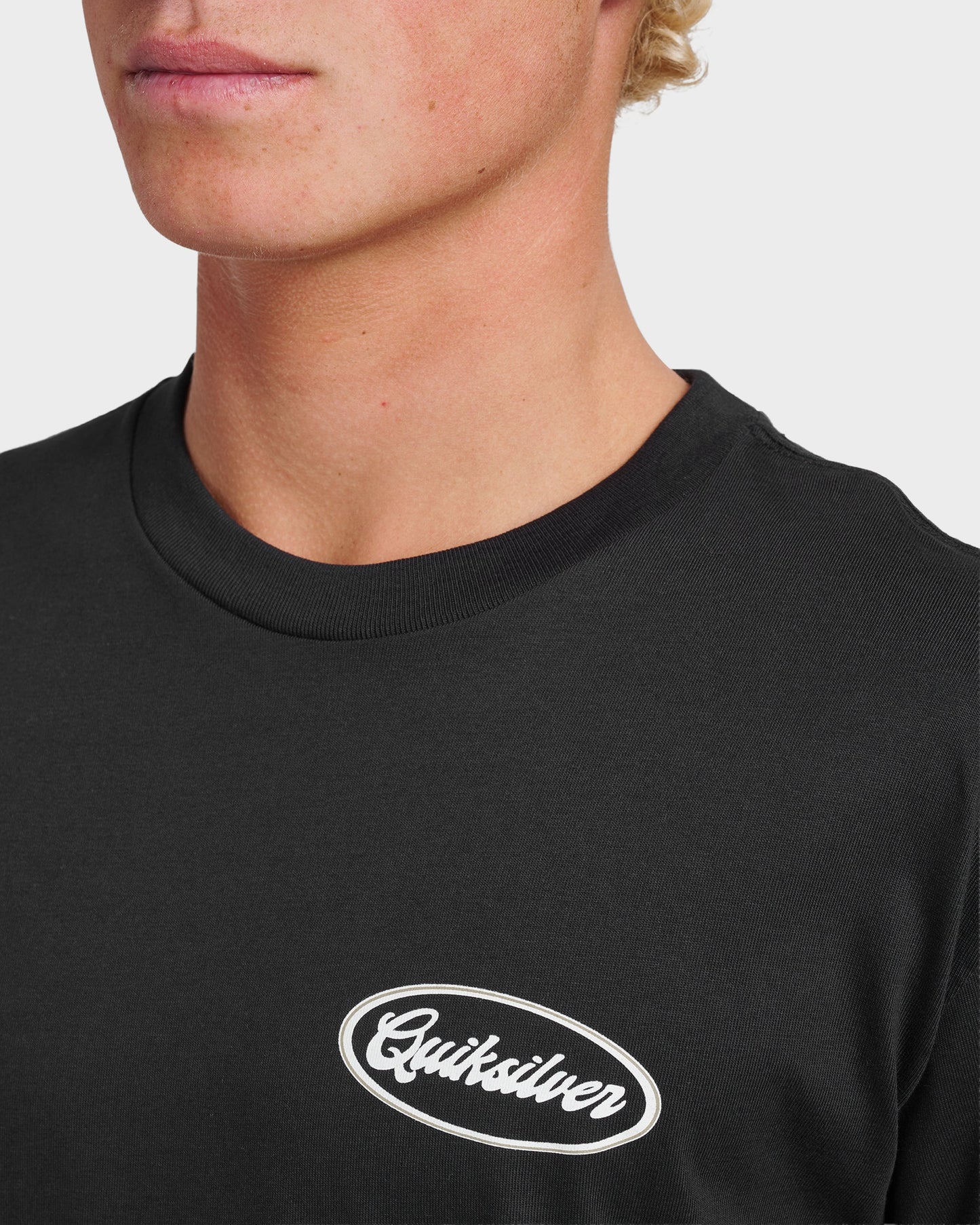 Quick Silver Mechanics Script Classic T-shirt - Black