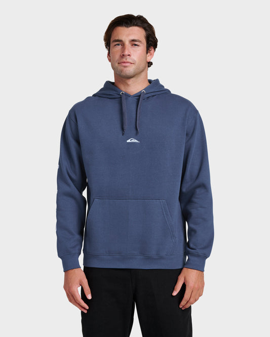 Quick Silver Passage Logo Hoodie - Sargasso Sea