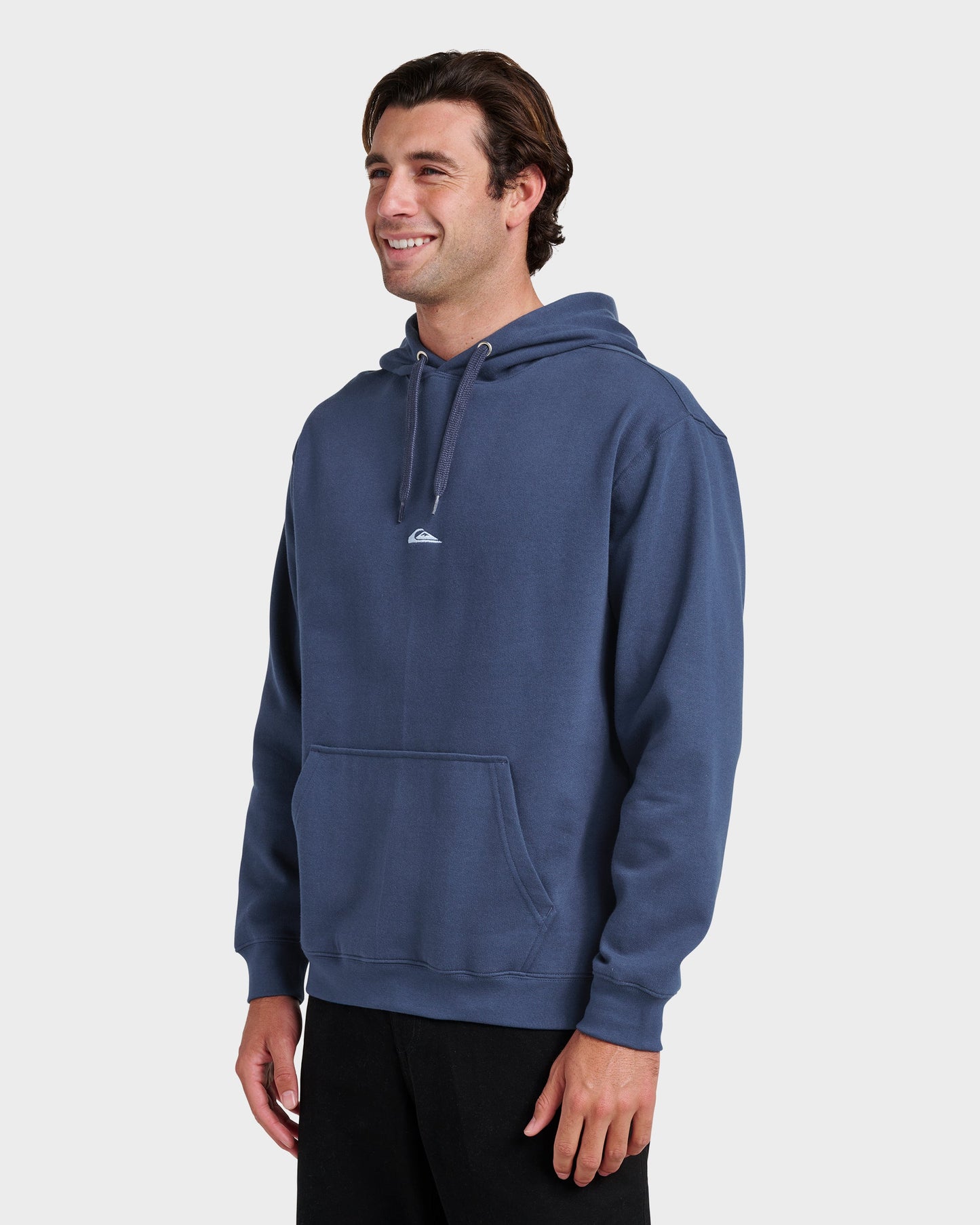 Quick Silver Passage Logo Hoodie - Sargasso Sea