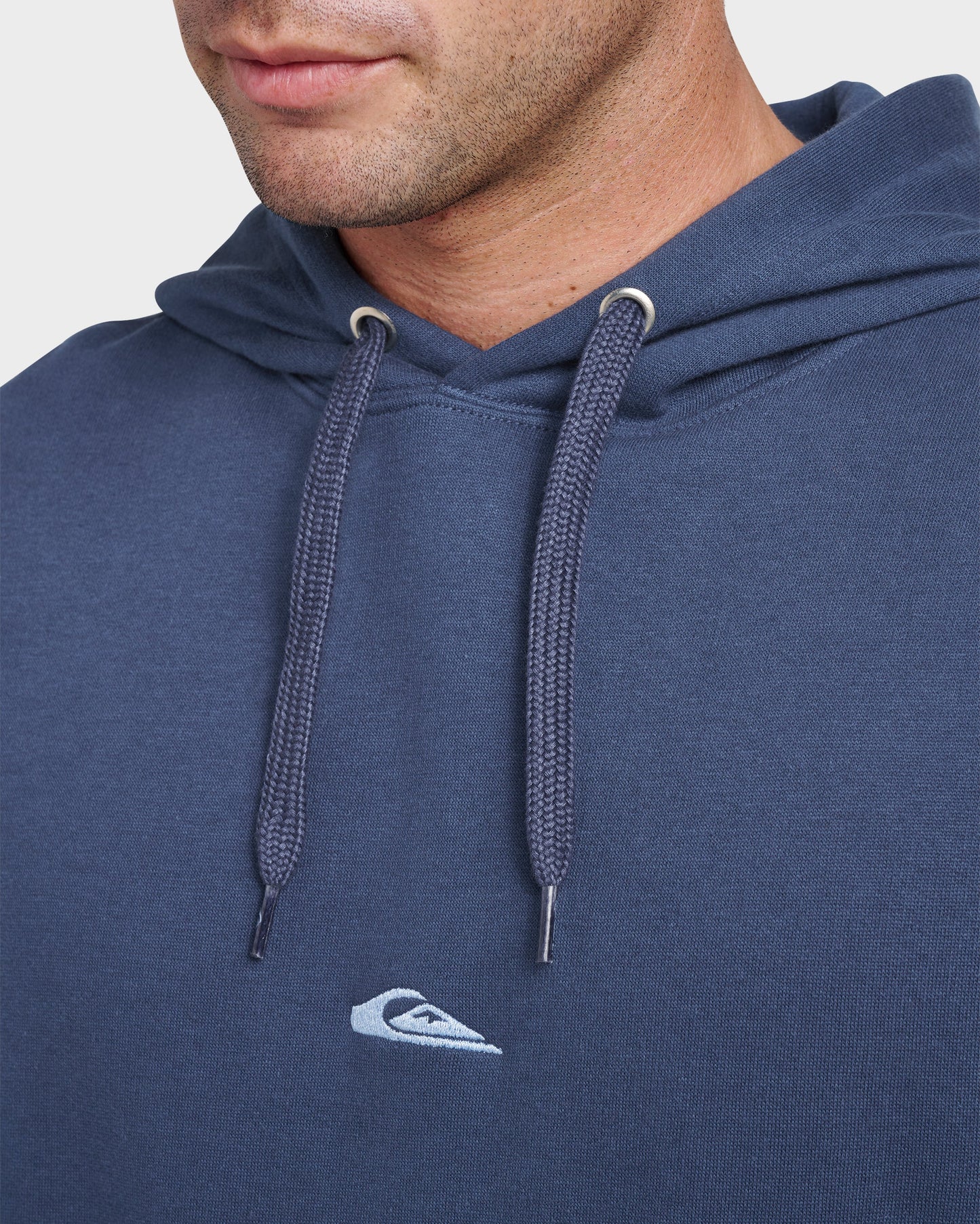 Quick Silver Passage Logo Hoodie - Sargasso Sea