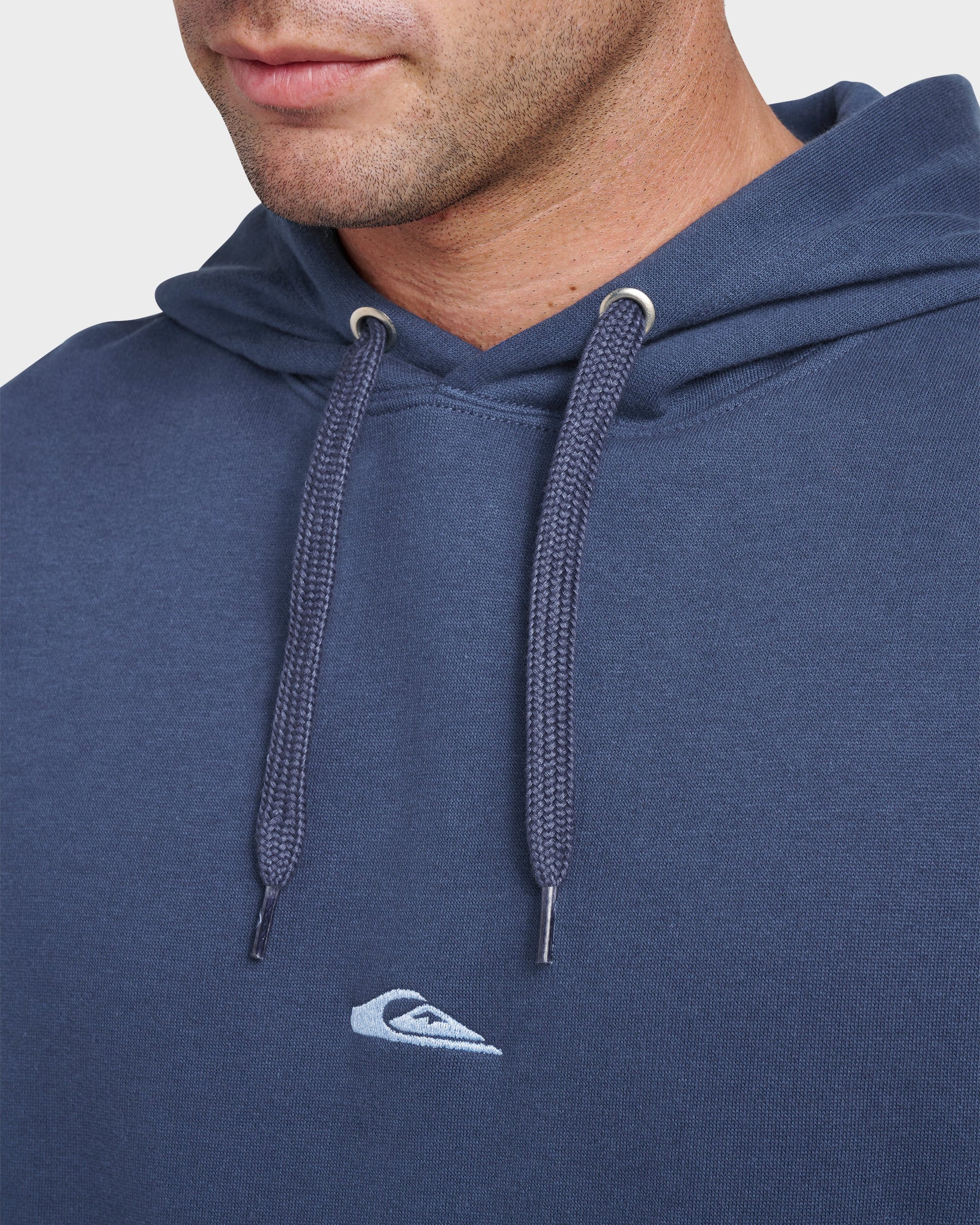 Quick Silver Passage Logo Hoodie - Sargasso Sea