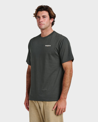 Quick Silver Waterman Adventures Classic T-shirt - Phantom