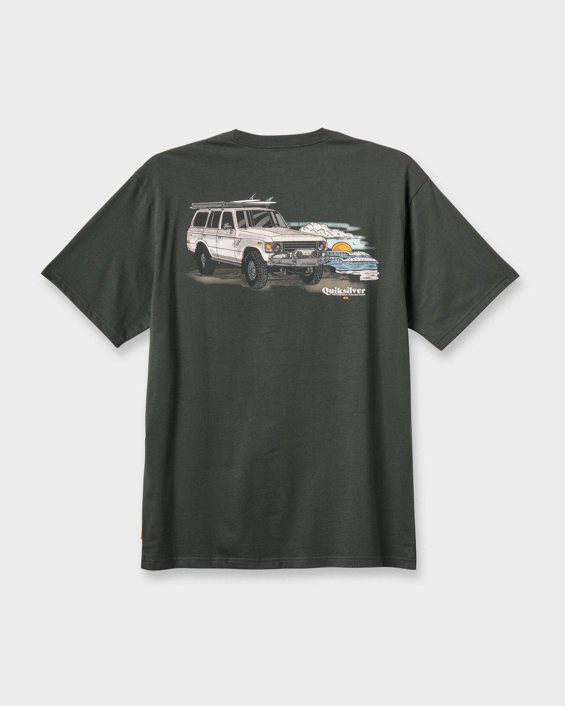 Quick Silver Waterman Adventures Classic T-shirt - Phantom