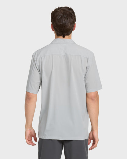 Quick Silver Chaser Short Sleeve Woven Shirt - High Rise
