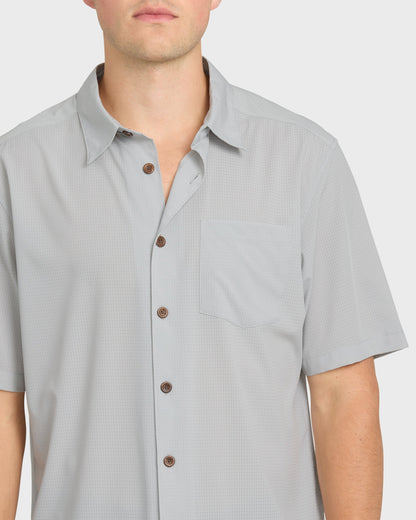 Quick Silver Chaser Short Sleeve Woven Shirt - High Rise