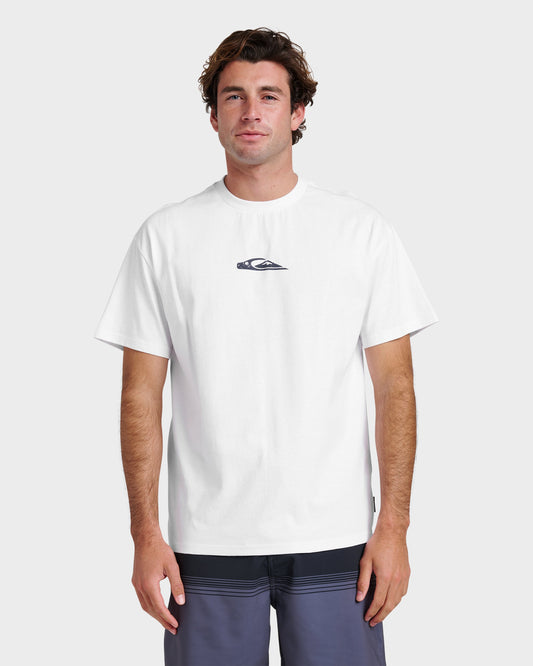 Quick Silver Jungle Cat Heavy Weight T-shirt - White