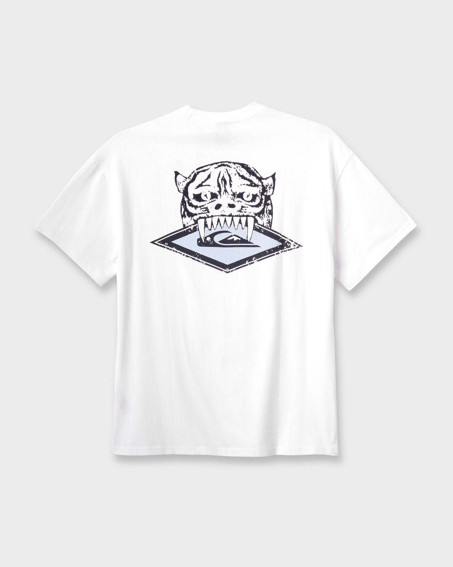 Quick Silver Jungle Cat Heavy Weight T-shirt - White