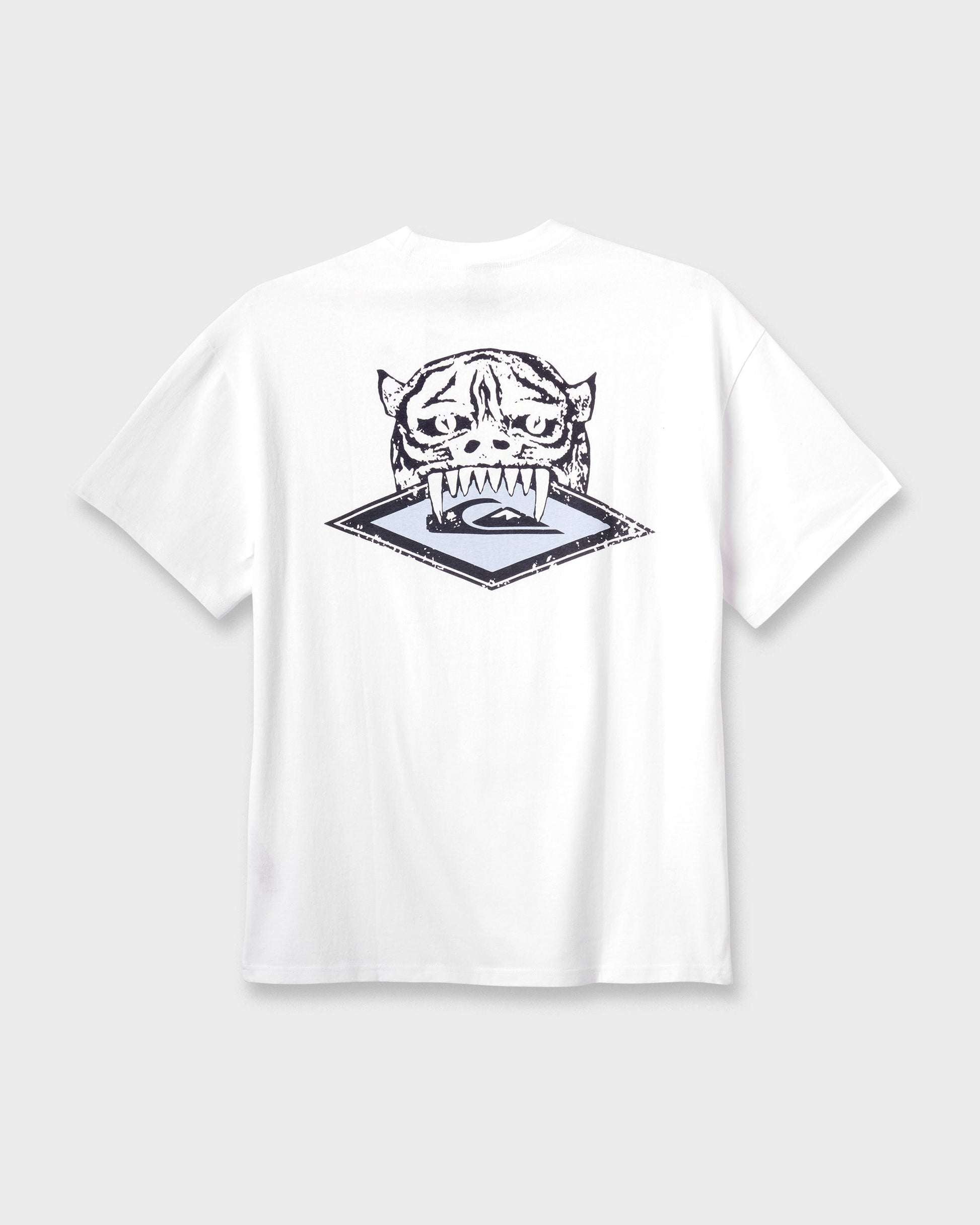 Quick Silver Jungle Cat Heavy Weight T-shirt - White