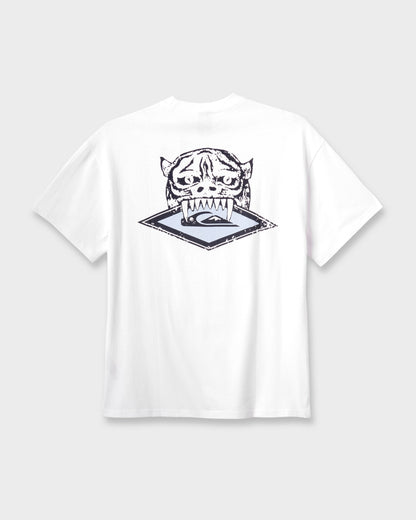Quick Silver Jungle Cat Heavy Weight T-shirt - White