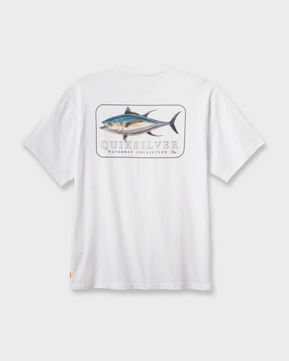 Quick Silver Waterman Yellowfinner Classic T-shirt - White