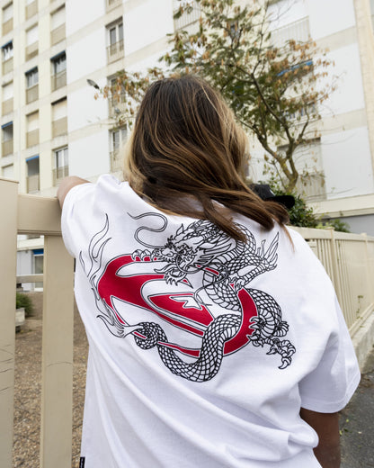 Quick Silver Dragon Master Heavy Weight T-shirt - White