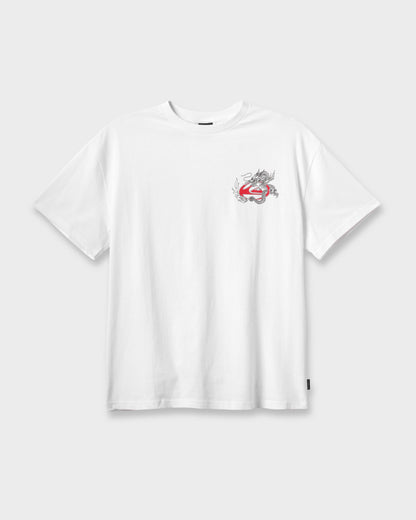 Quick Silver Dragon Master Heavy Weight T-shirt - White