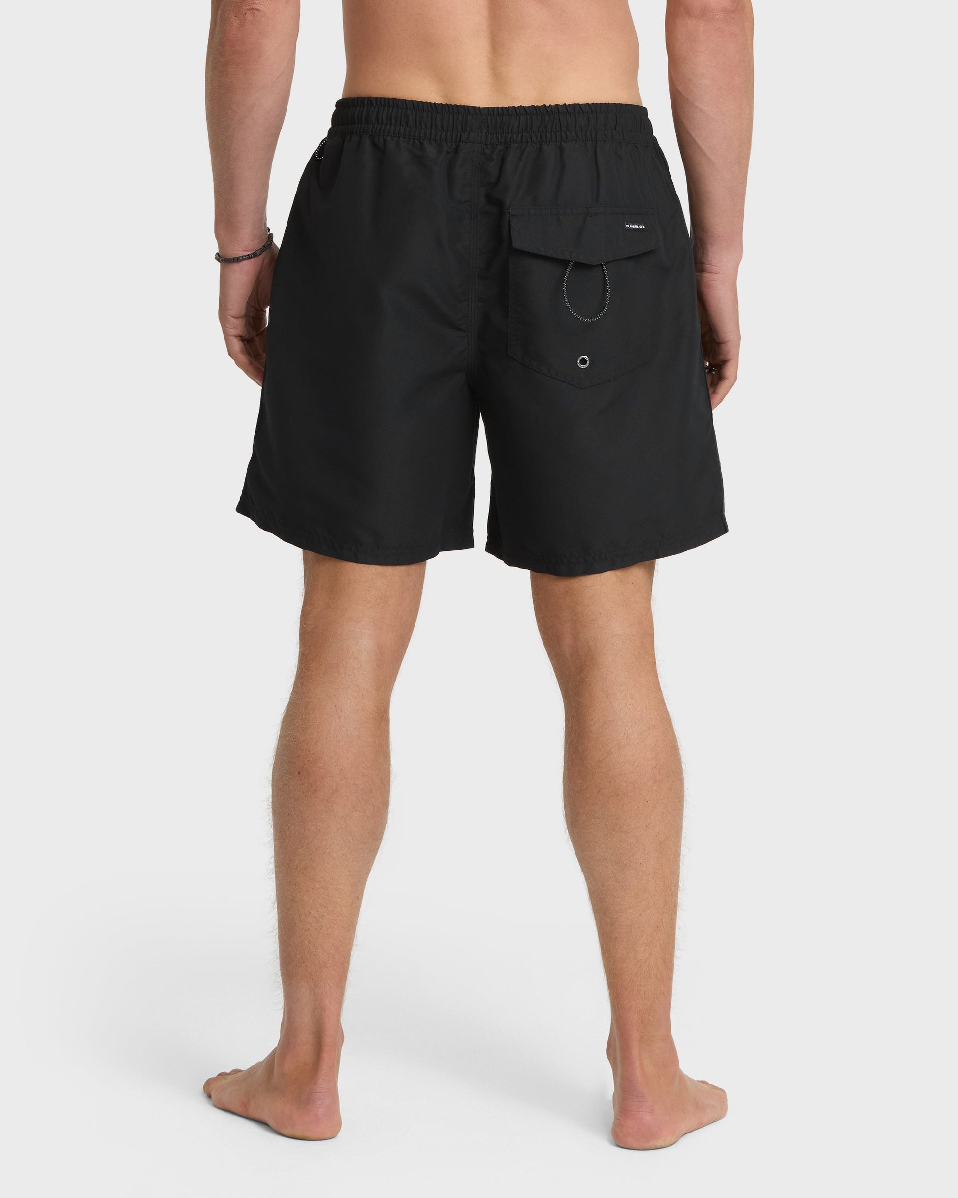 Quick Silver Everyday Solid 17" Swim Trunks - Black