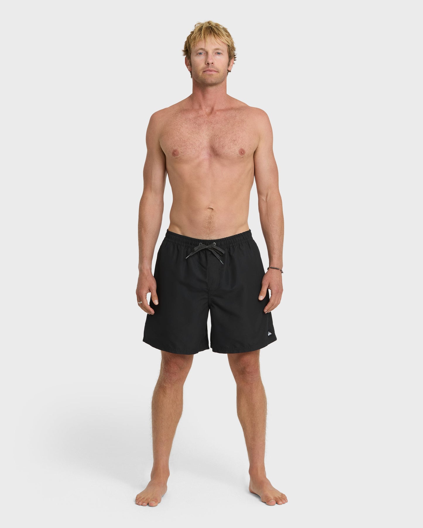 Quick Silver Everyday Solid 17" Swim Trunks - Black