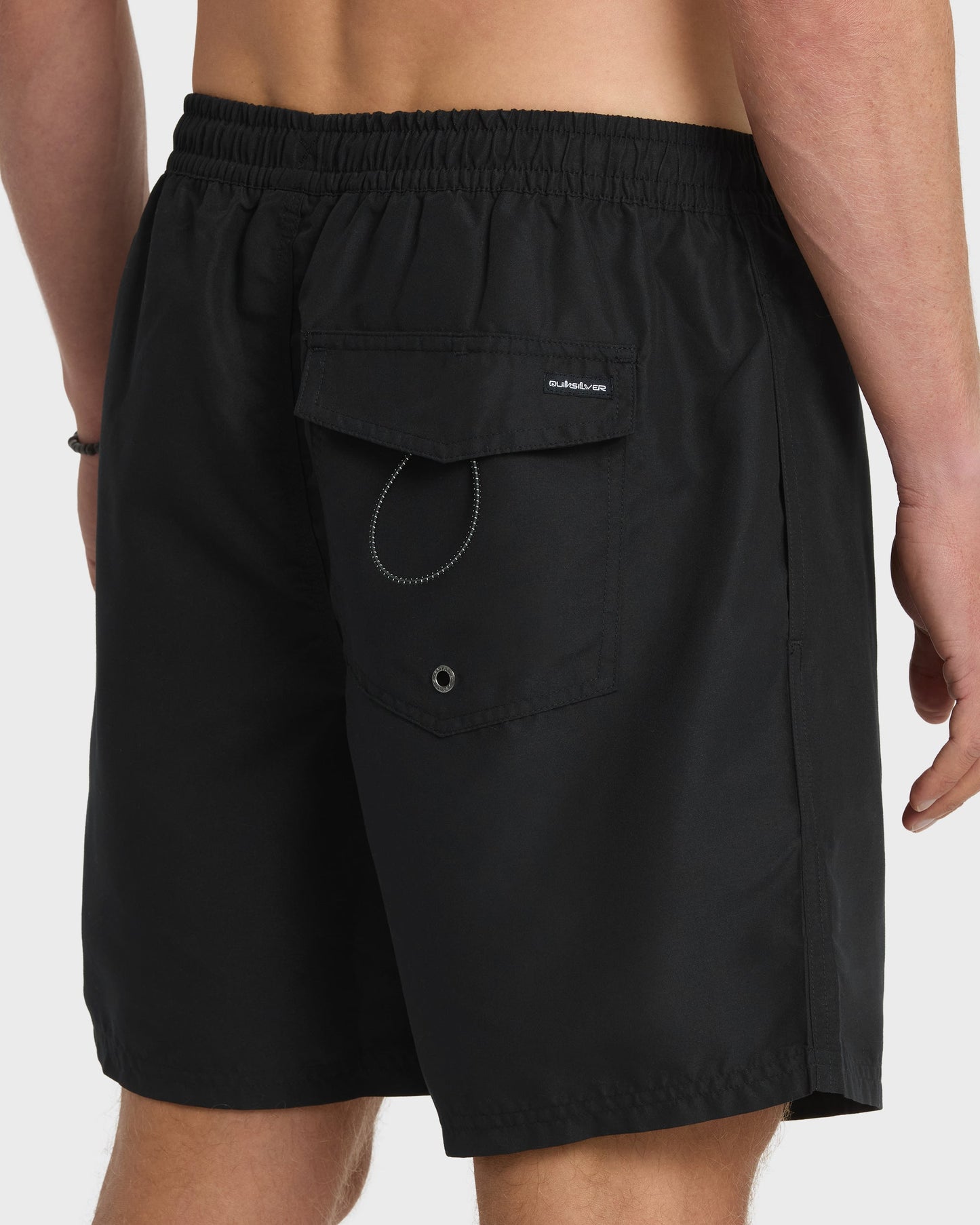 Quick Silver Everyday Solid 17" Swim Trunks - Black