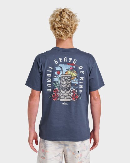Quick Silver Hi Tiki Lounge Classic T-shirt - Navy