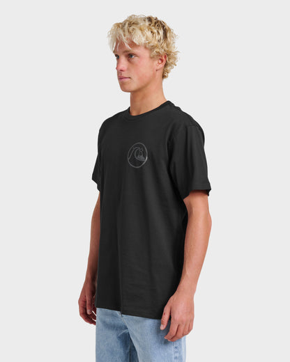 Quick Silver Jungle Wave Classic T-shirt - Black