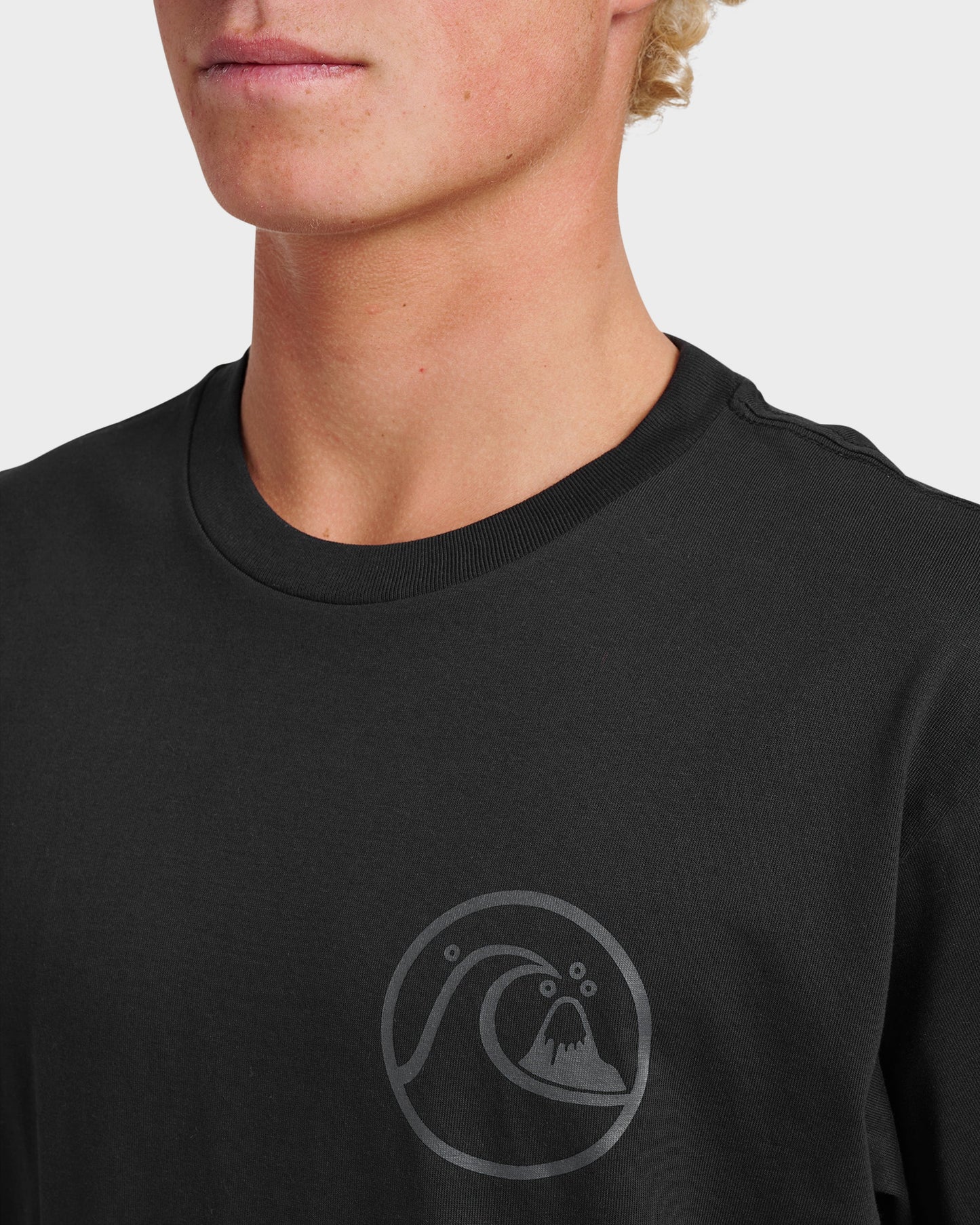 Quick Silver Jungle Wave Classic T-shirt - Black