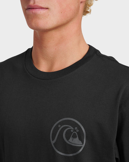 Quick Silver Jungle Wave Classic T-shirt - Black