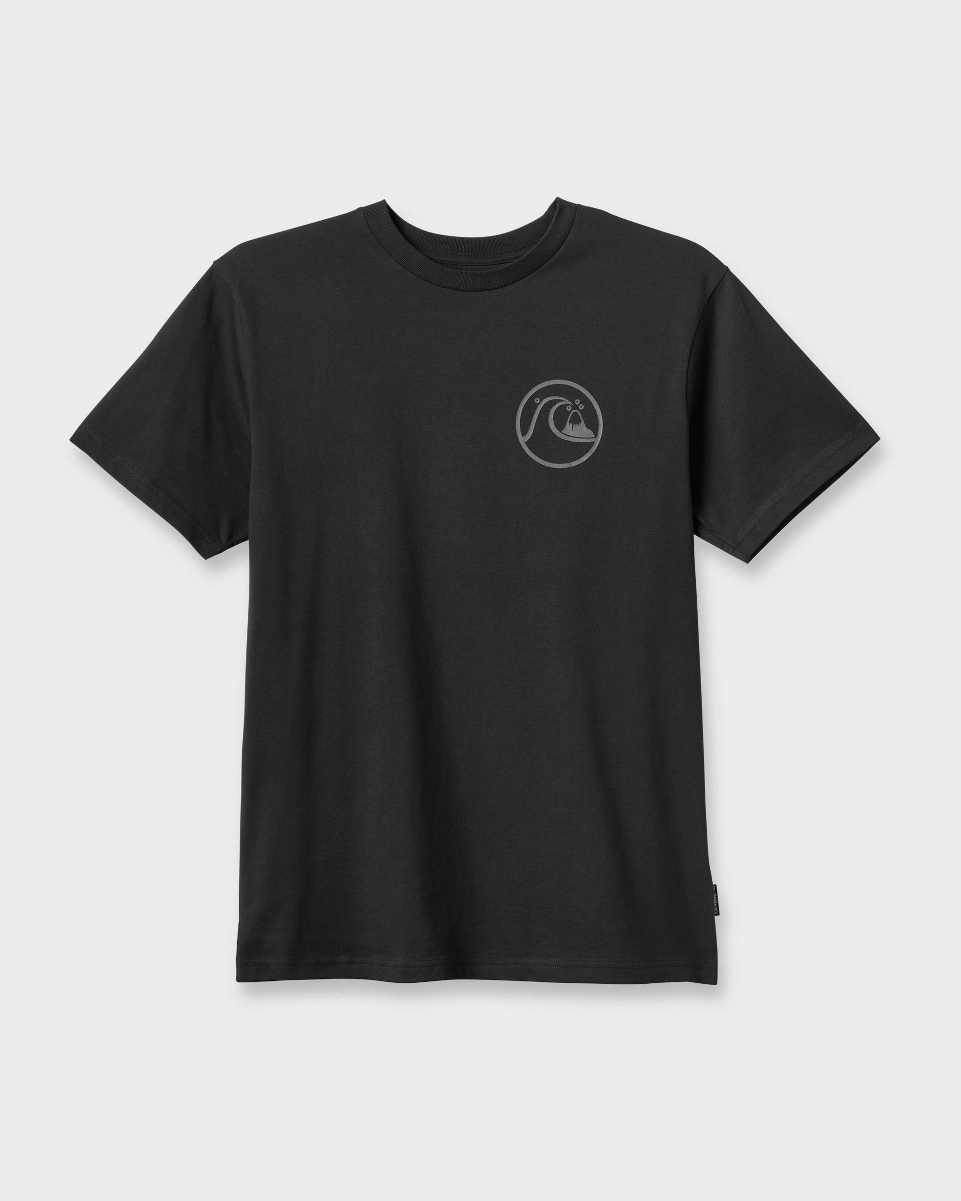 Quick Silver Jungle Wave Classic T-shirt - Black