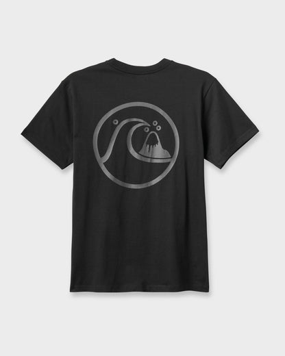 Quick Silver Jungle Wave Classic T-shirt - Black