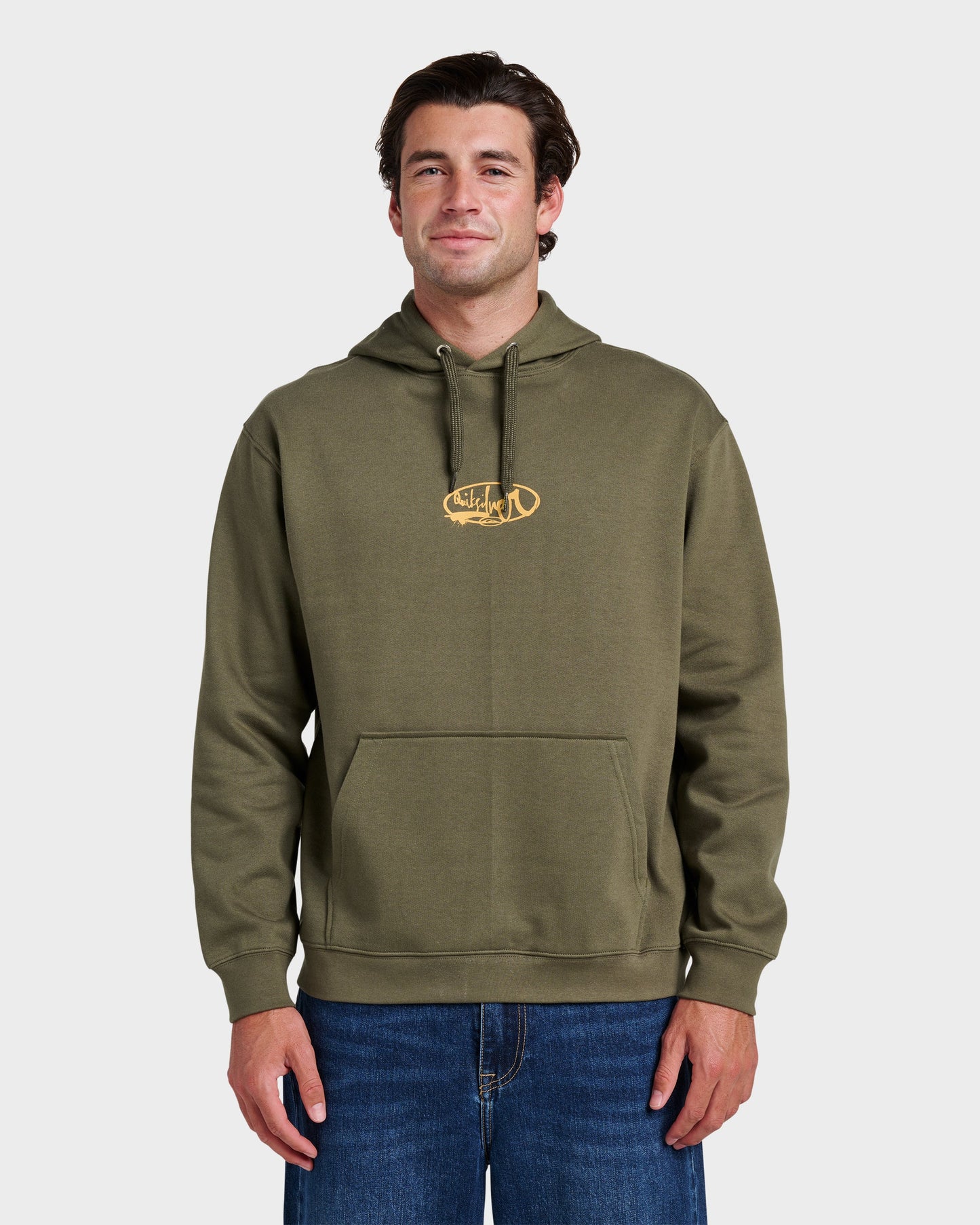 Quick Silver Graphic Hoodie - Grape Leaf