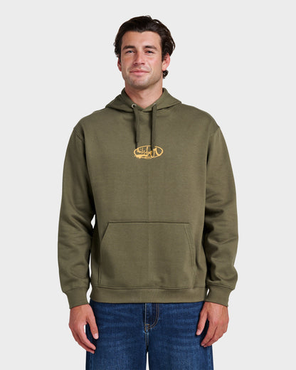 Quick Silver Graphic Hoodie - Grape Leaf