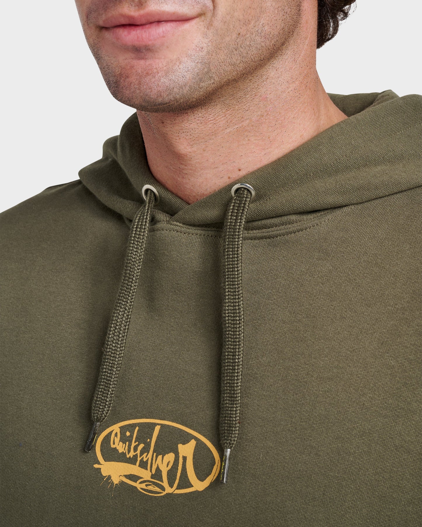 Quick Silver Graphic Hoodie - Grape Leaf