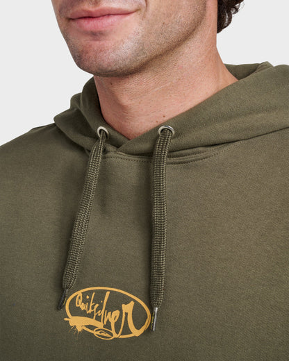 Quick Silver Graphic Hoodie - Grape Leaf