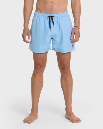 Quick Silver Everyday Solid 17" Swim Trunks - Airy Blue