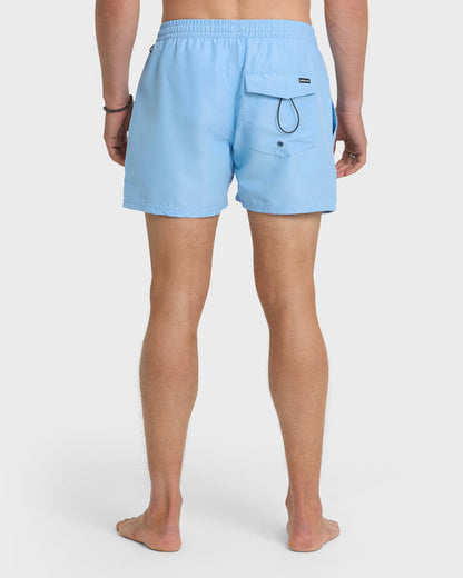 Quick Silver Everyday Solid 17" Swim Trunks - Airy Blue