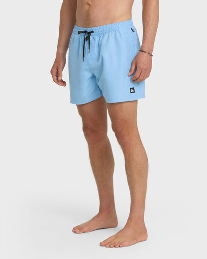 Quick Silver Everyday Solid 17" Swim Trunks - Airy Blue