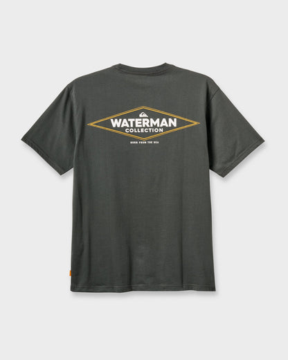Quick Silver Waterman Diamond Classic T-shirt - Phantom