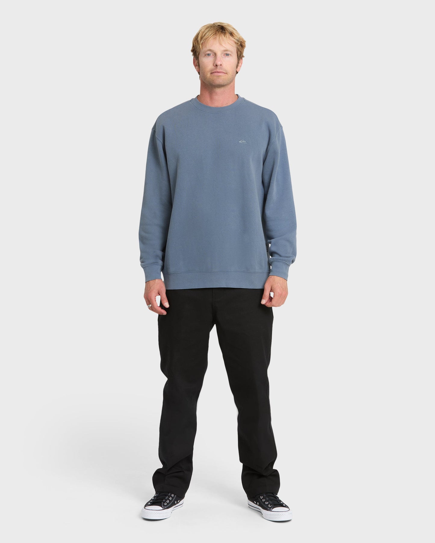 Quick Silver Saltwater Crewneck Sweatshirt - China Blue