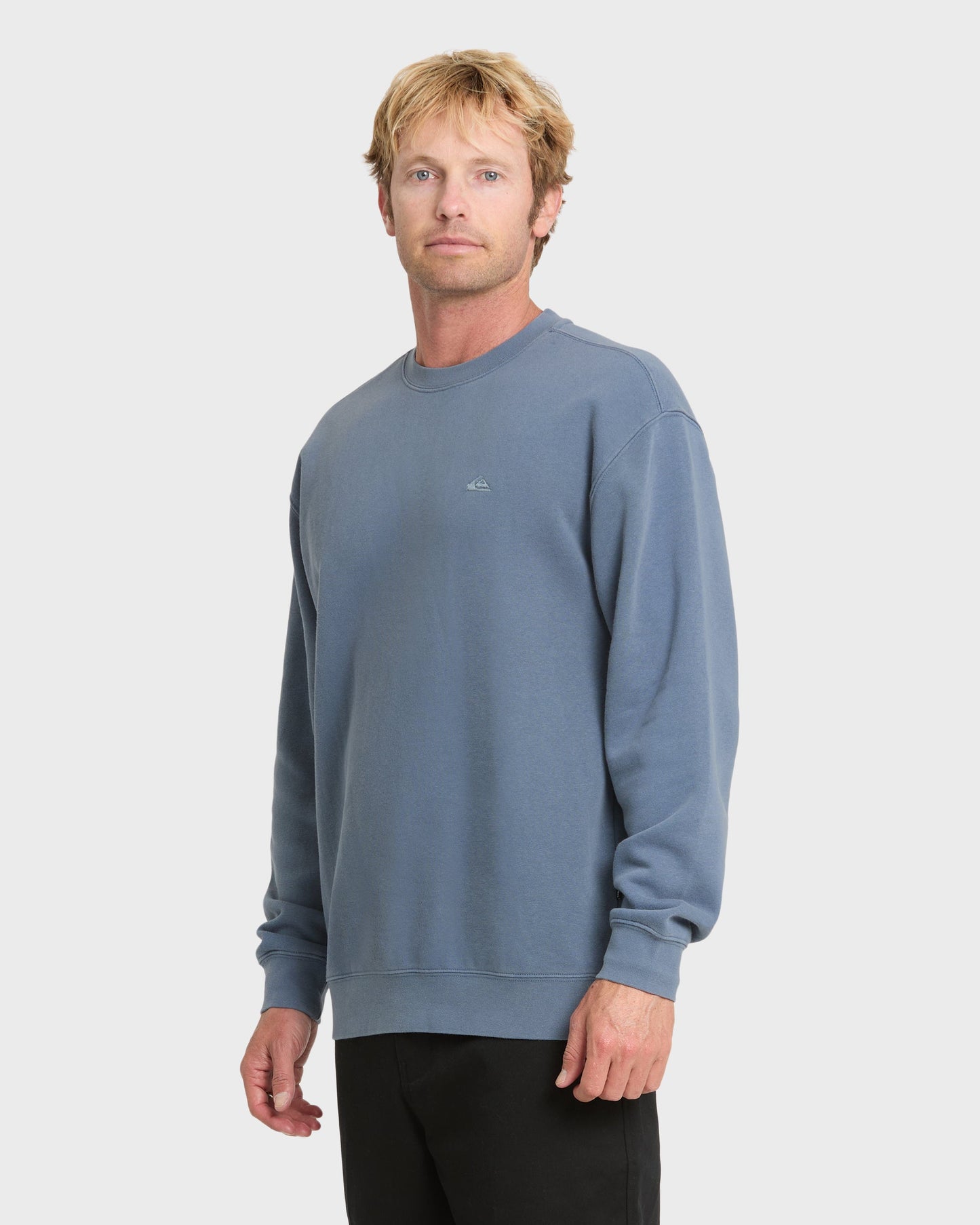 Quick Silver Saltwater Crewneck Sweatshirt - China Blue