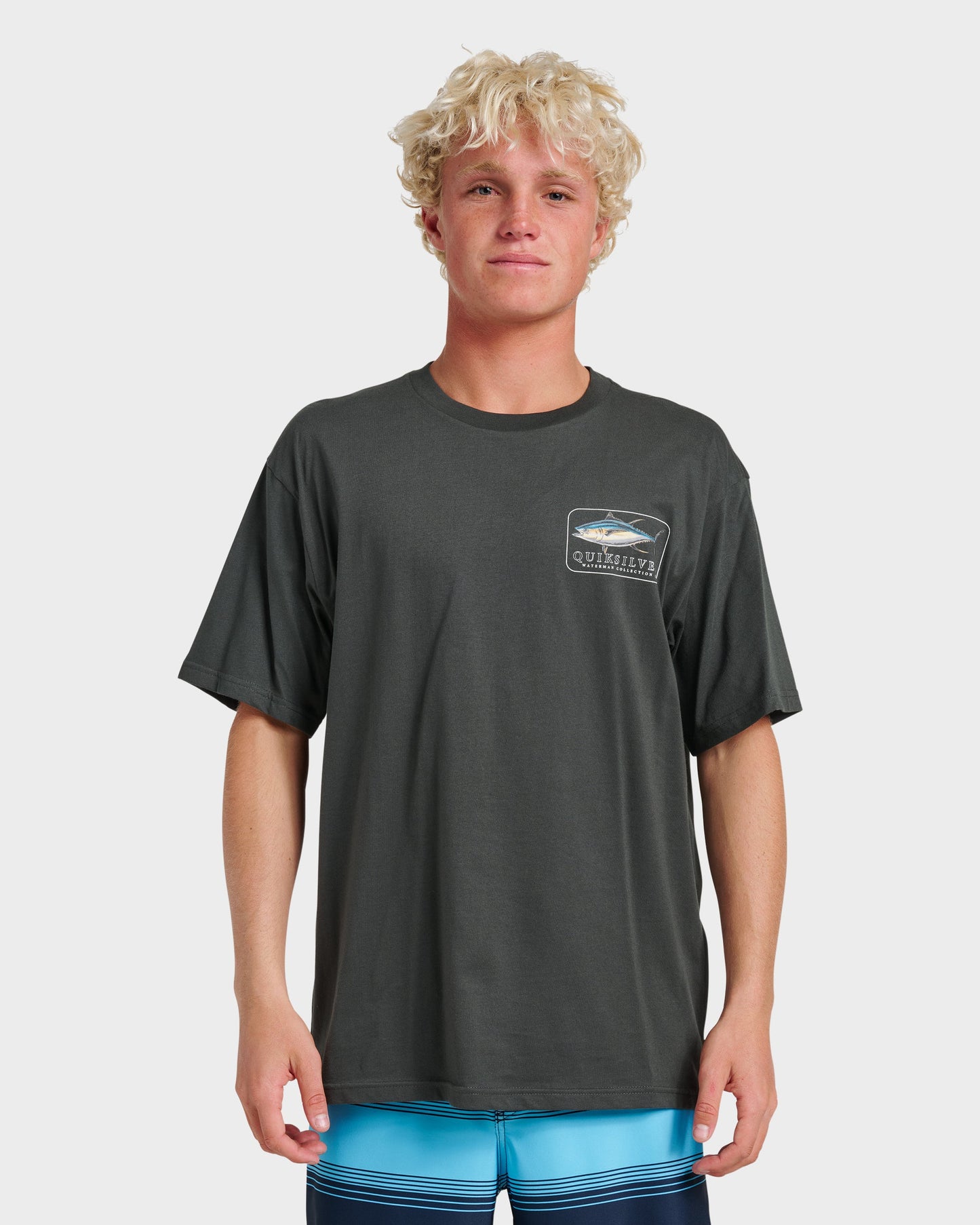 Quick Silver Waterman Yellowfinner Classic T-shirt - Phantom