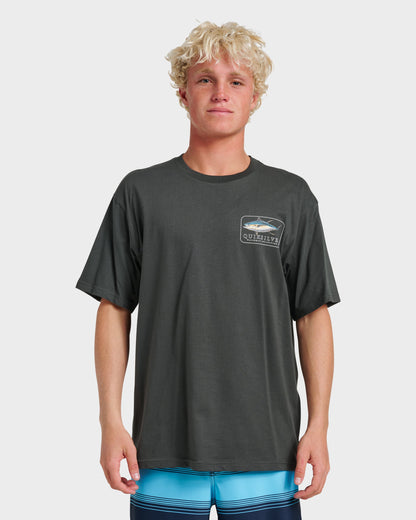 Quick Silver Waterman Yellowfinner Classic T-shirt - Phantom
