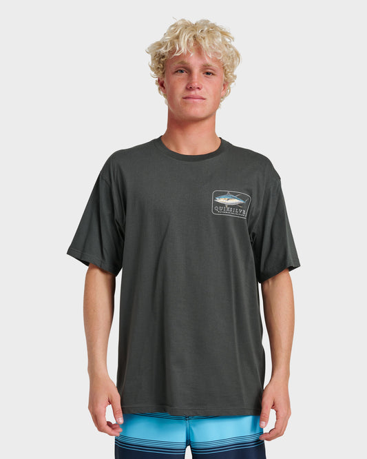 Quick Silver Waterman Yellowfinner Classic T-shirt - Phantom