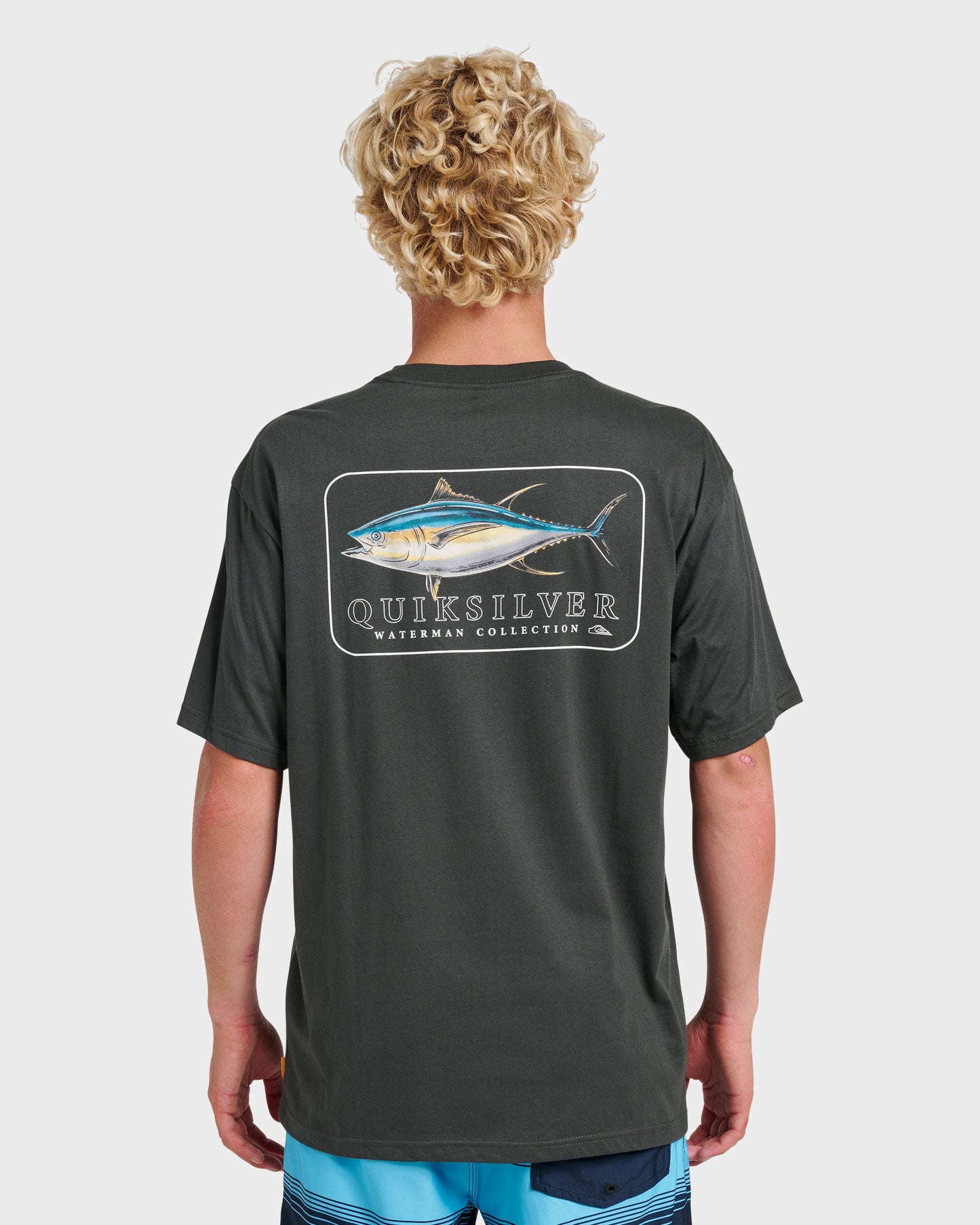 Quick Silver Waterman Yellowfinner Classic T-shirt - Phantom