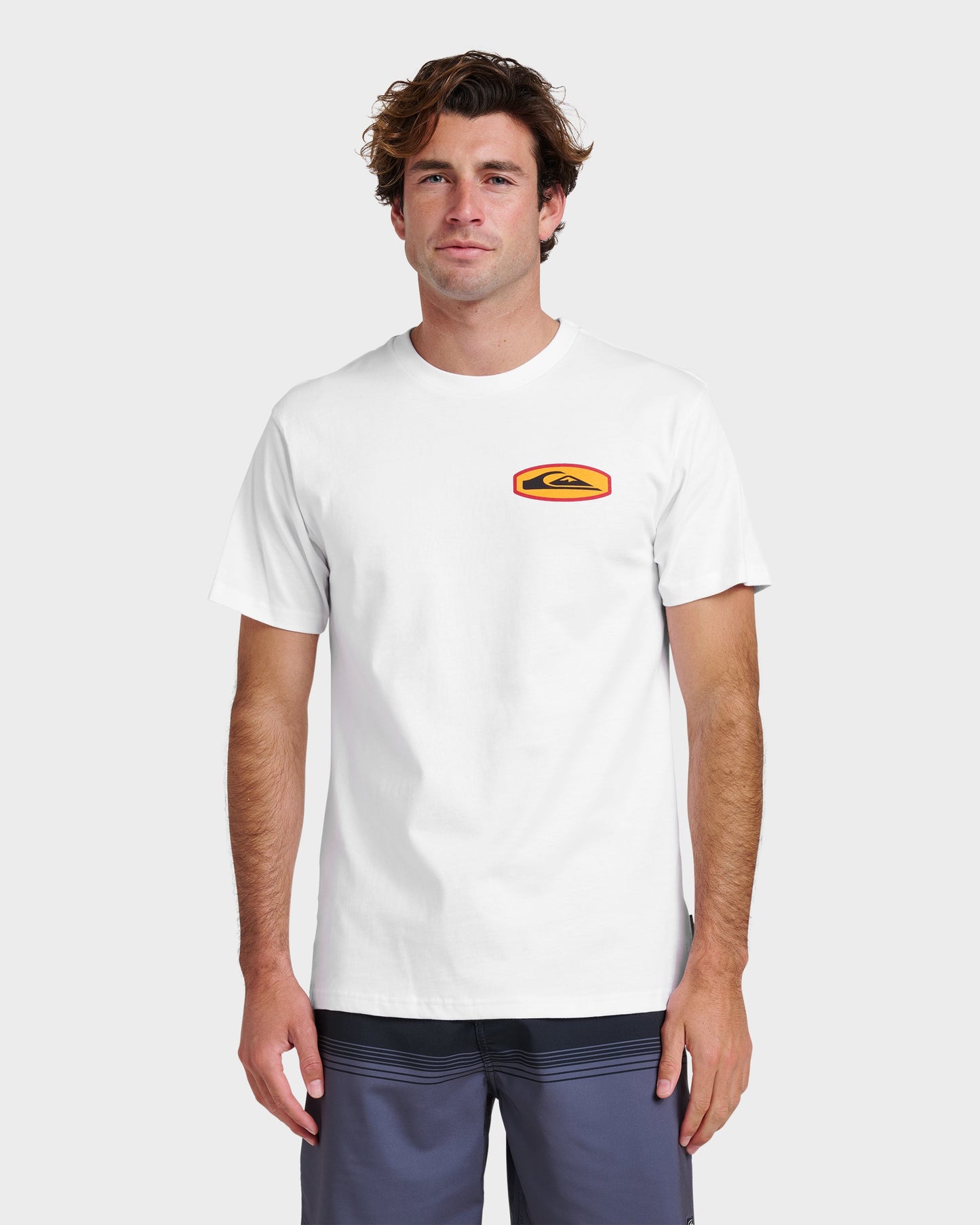 Quick Silver Stadium Emblem Classic T-shirt - White