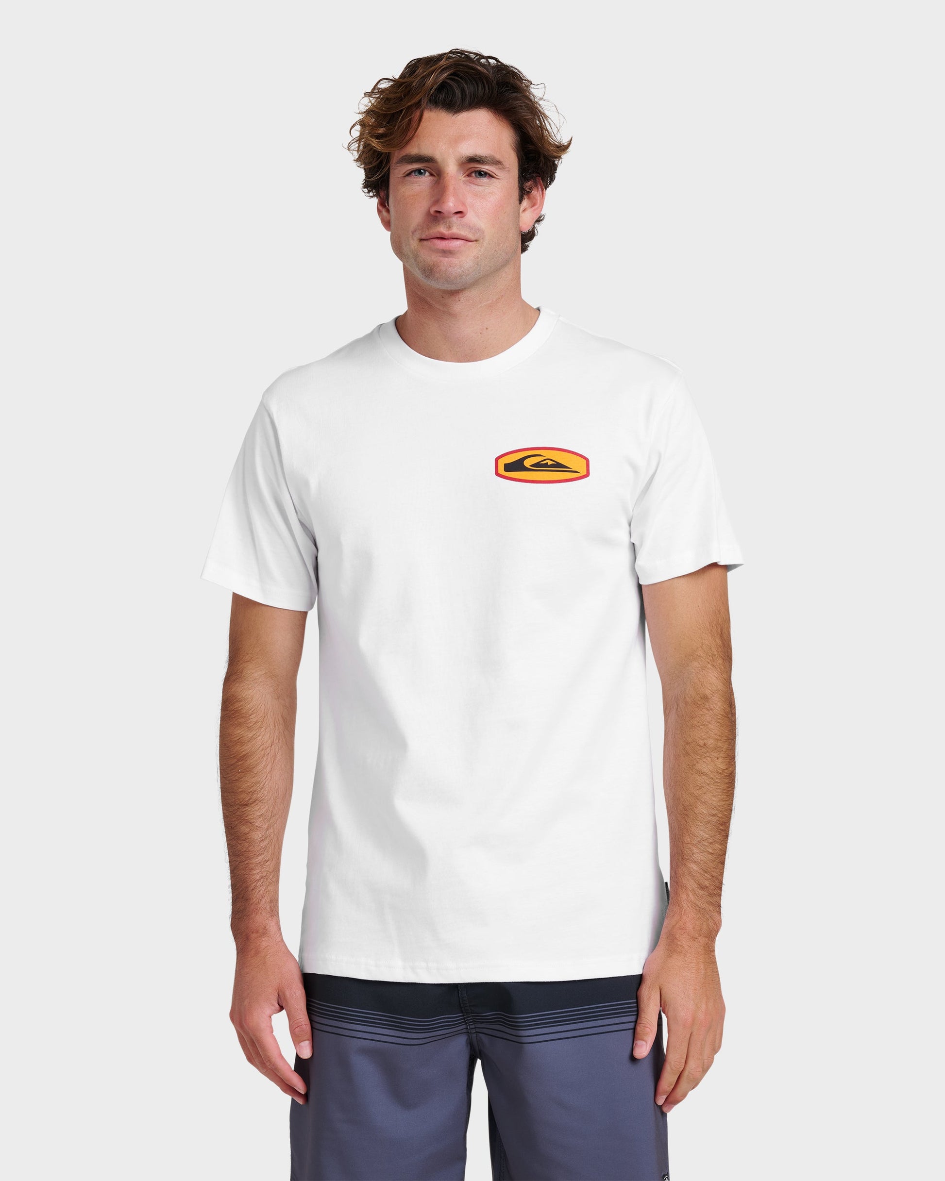 Quick Silver Stadium Emblem Classic T-shirt - White