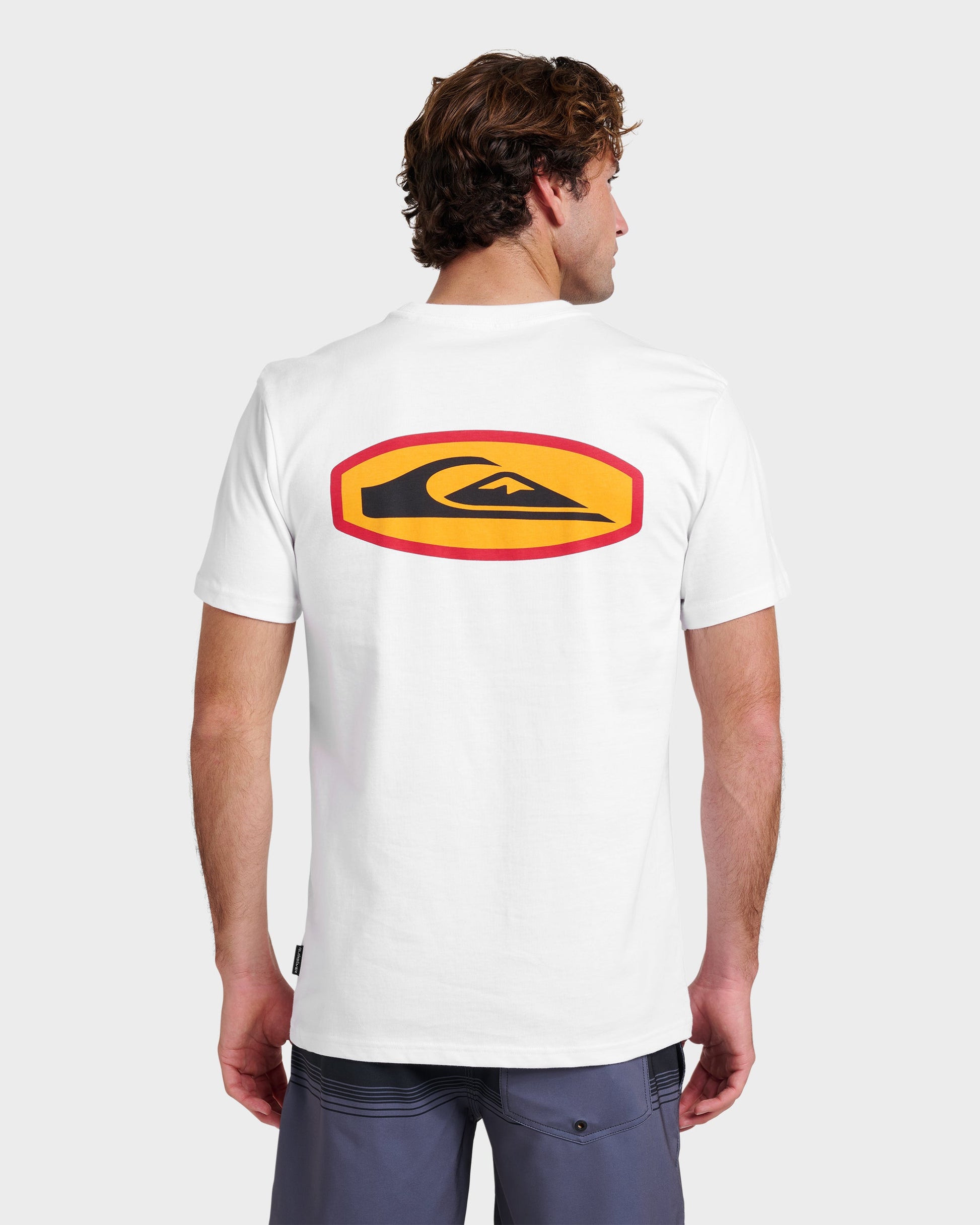 Quick Silver Stadium Emblem Classic T-shirt - White