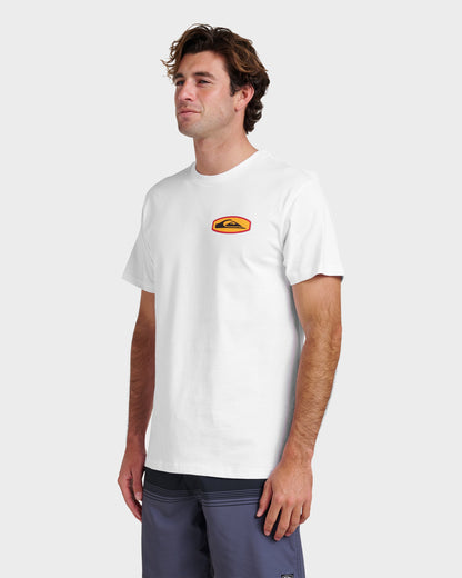 Quick Silver Stadium Emblem Classic T-shirt - White
